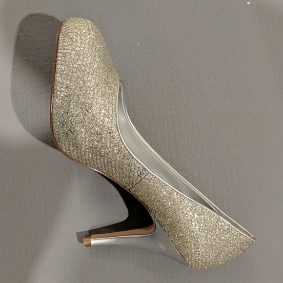 Aldo Sparkly Platform Pumps Size 8 US - Picture 1 of 4